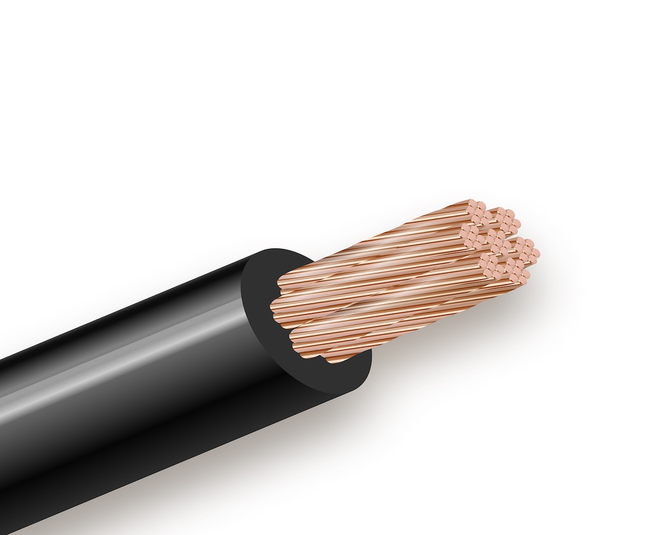 0.6/1KV Single Core XLPE insulated PVC sheathed Power Cables(YJV, YJLV)