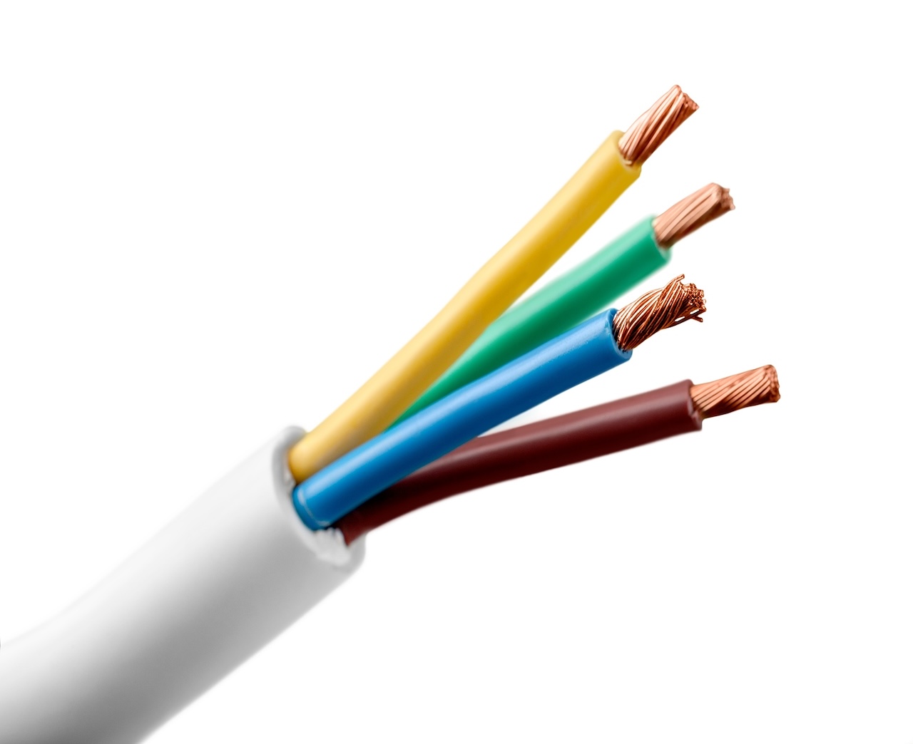 0.6/1KV 4-Core XLPE insulated PVC sheathed Power Cables(YJV, YJLV)